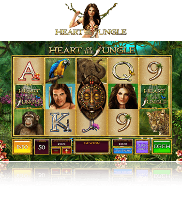 Heart of the Jungle Spiel